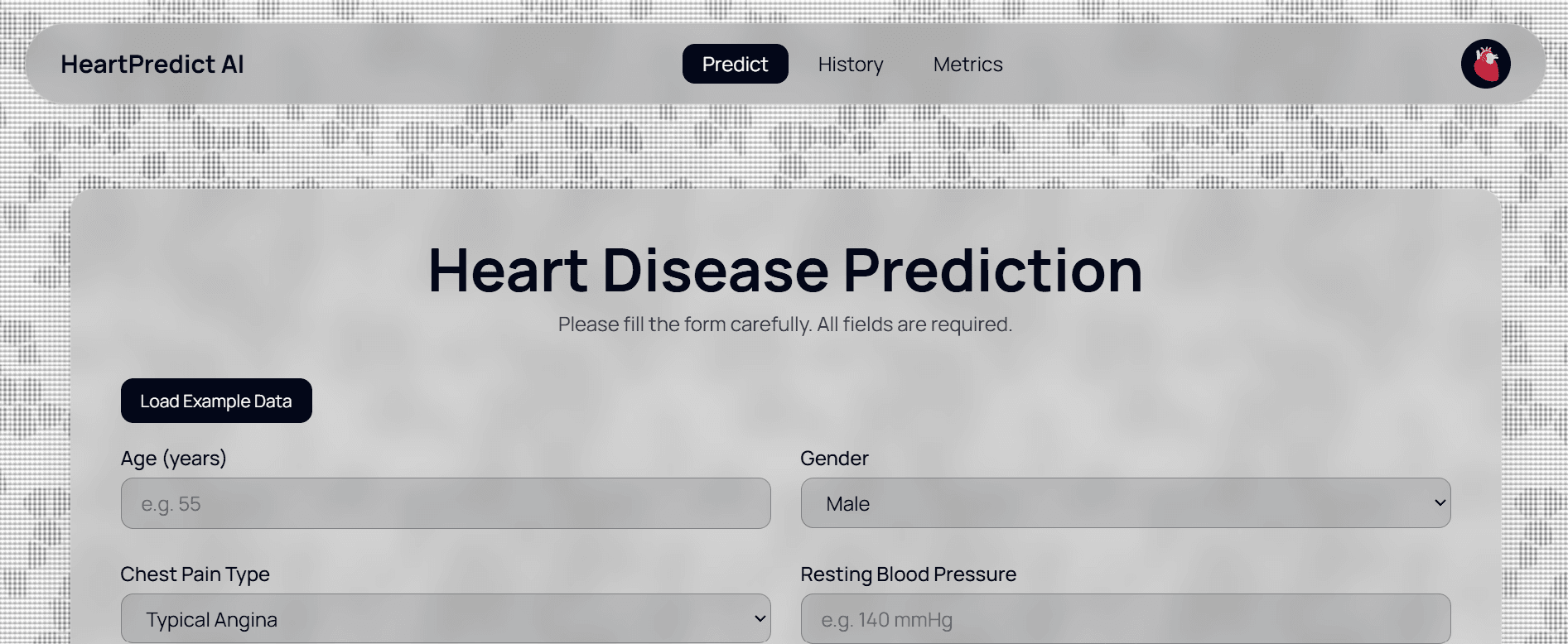 Heart Disease Prediction System